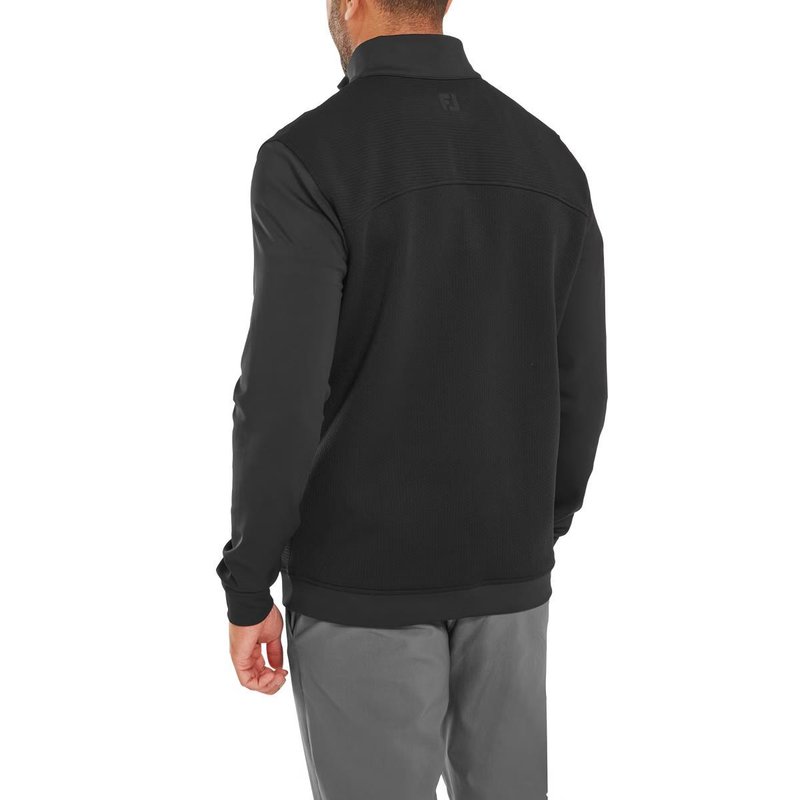 FootJoy ThermoSeries Ottoman Midlayer men's sweater, black