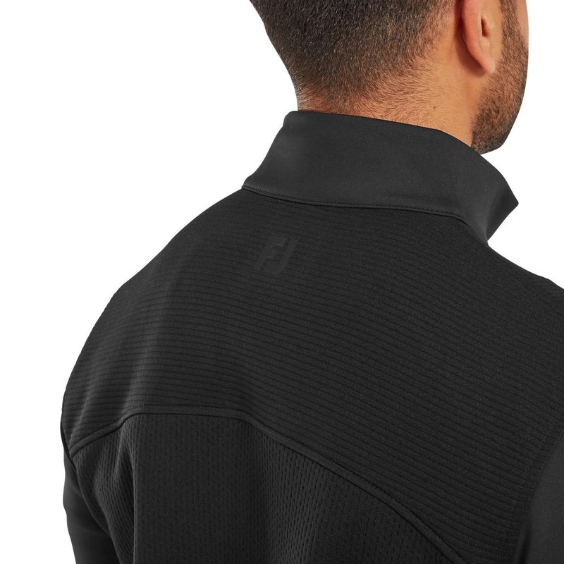FootJoy ThermoSeries Ottoman Midlayer men's sweater, black