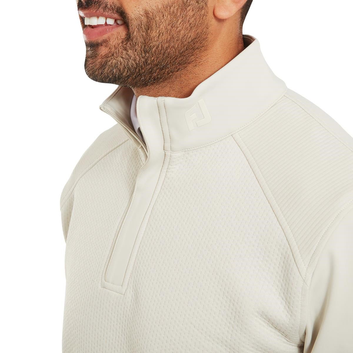 FootJoy ThermoSeries Ottoman Midlayer men's sweater, stone