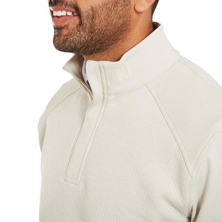 FootJoy ThermoSeries Ottoman Midlayer men's sweater, stone