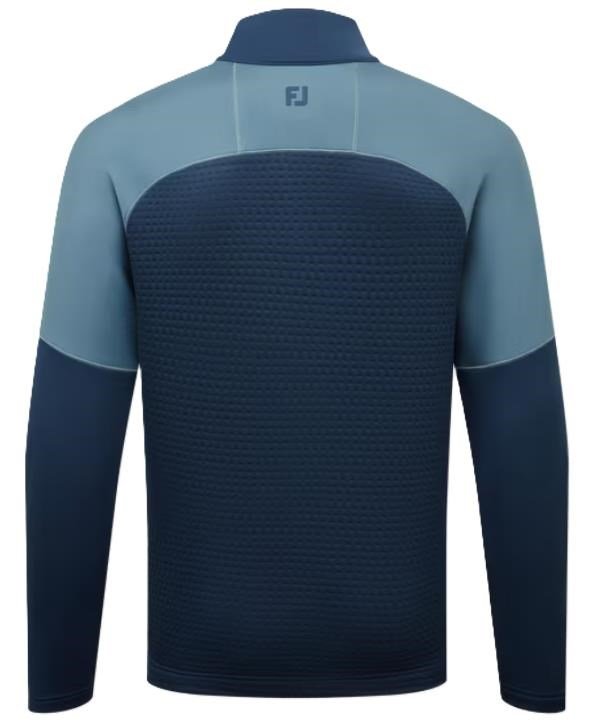FootJoy ThermoSeries Jacquard Midlayer men's sweatshirt, navy slate