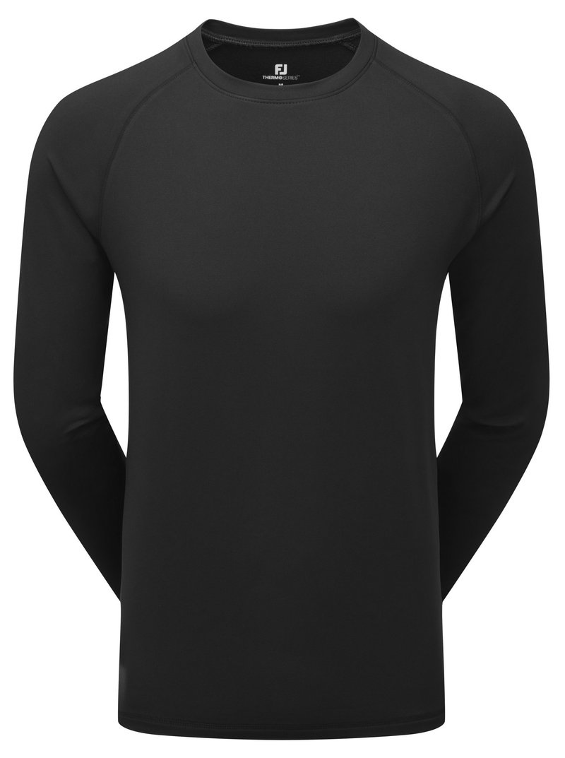 FootJoy ThermoSeries Fleece Baselayer men's top, black