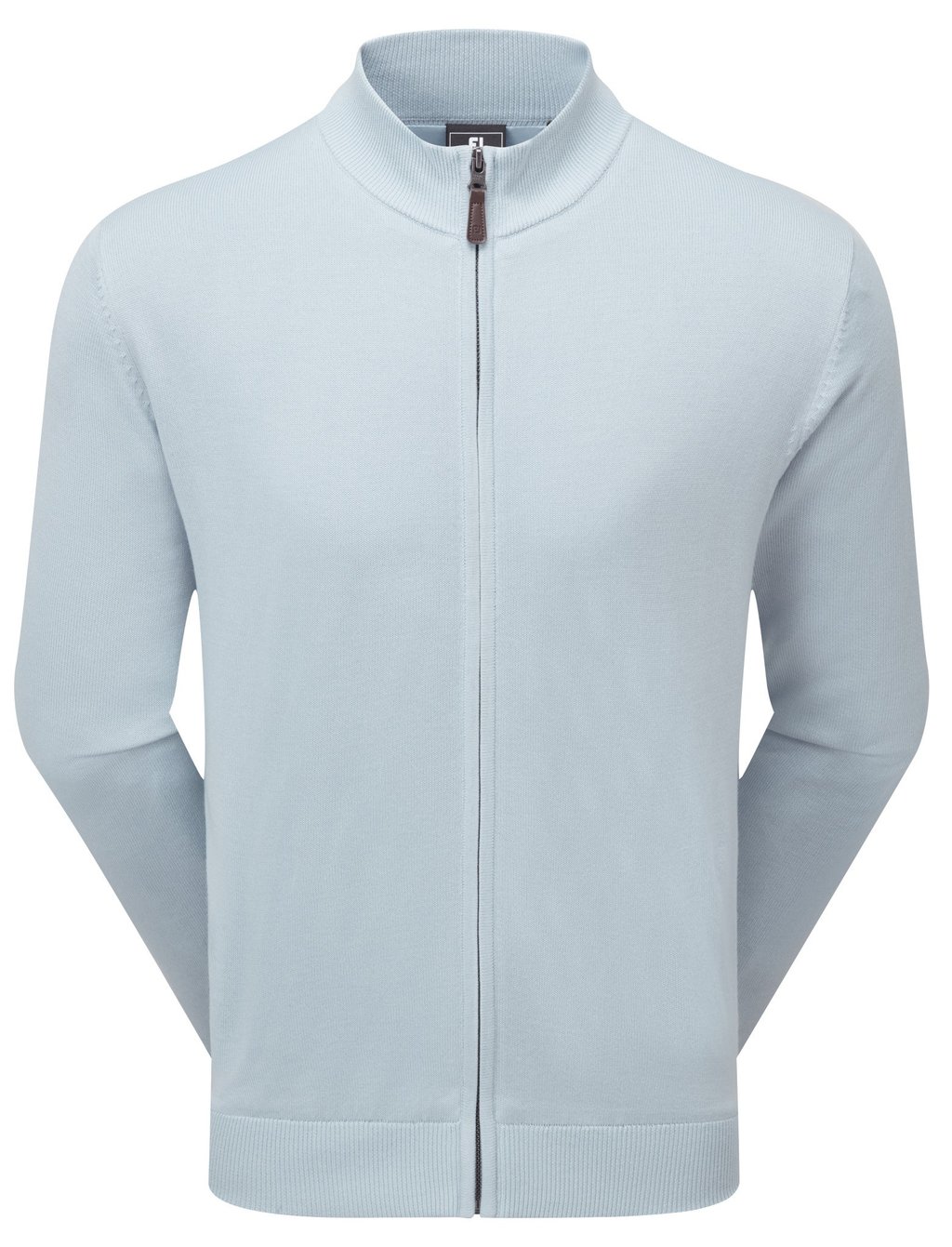 FootJoy Drirelease Full-Zip Lined men's sweater, skyway