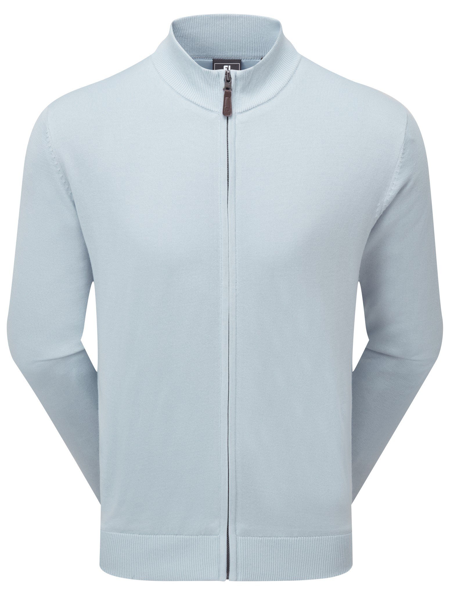 FootJoy Drirelease Full-Zip Lined men's sweater, skyway