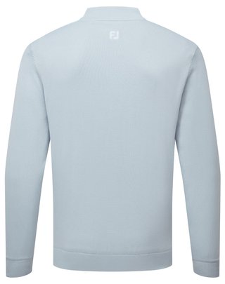 FootJoy Drirelease Full-Zip Lined men's sweater, skyway