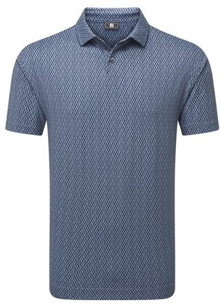 FootJoy MODERNIST GEO men's polo, modernist geo/pique