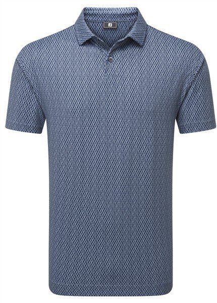 FootJoy MODERNIST GEO men's polo, modernist geo/pique