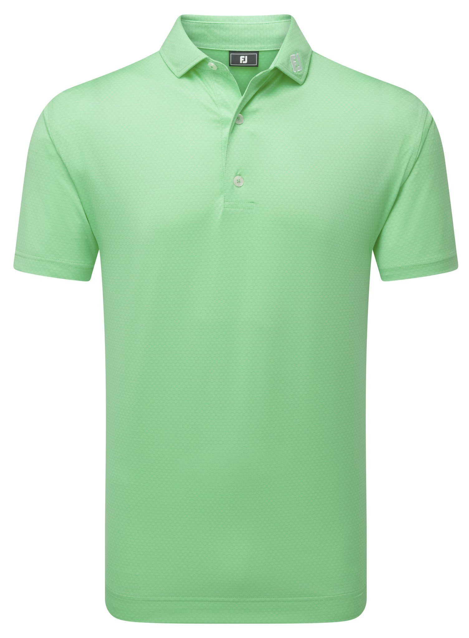 FootJoy Abacus Print men's polo, green