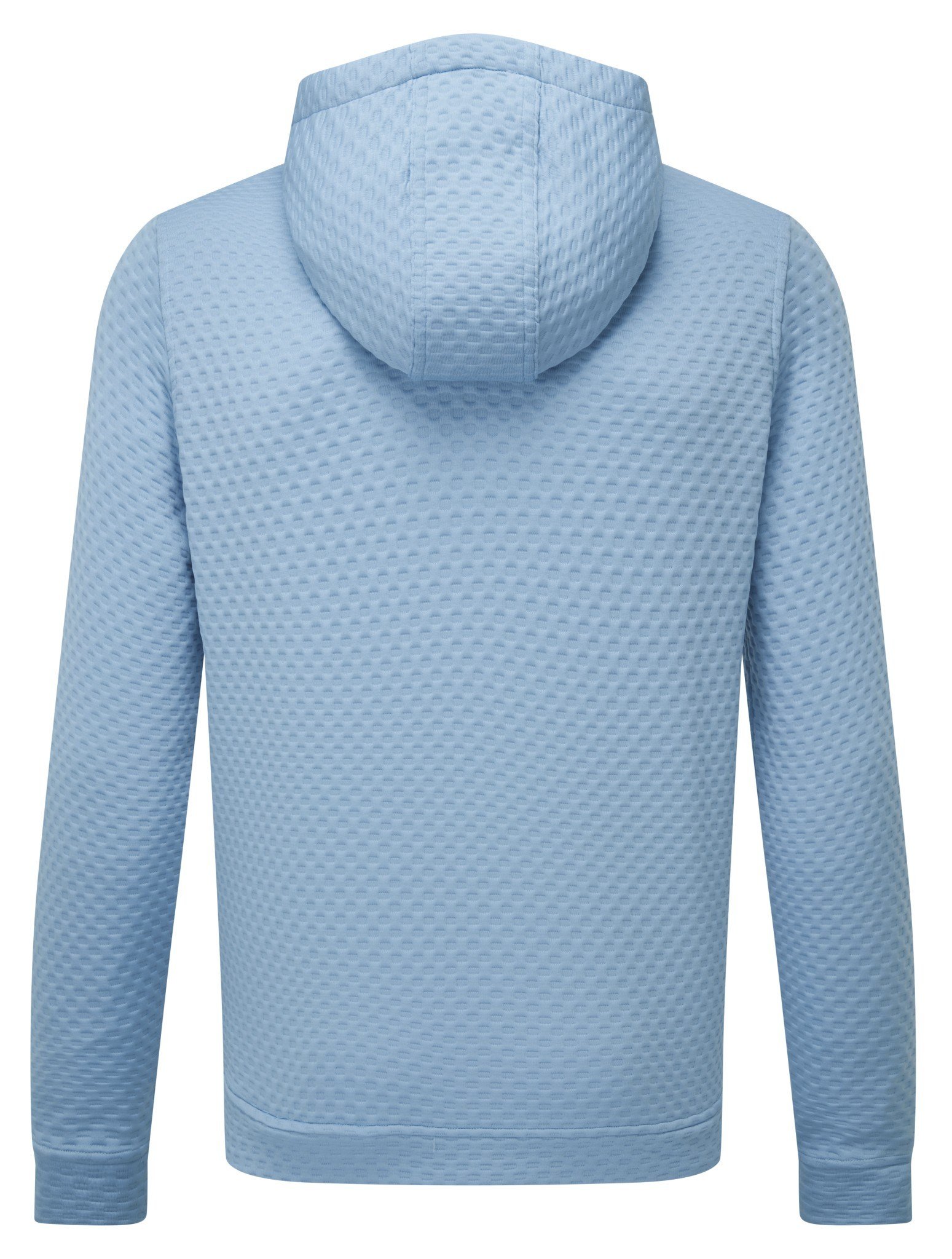 FootJoy Textured Knit Hoodie men's sweatshirt, air blue