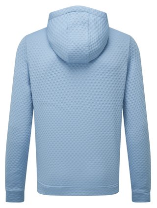FootJoy Textured Knit Hoodie men's sweatshirt, air blue