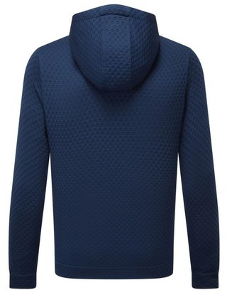 FootJoy Textured Knit Hoodie men's sweatshirt, navy
