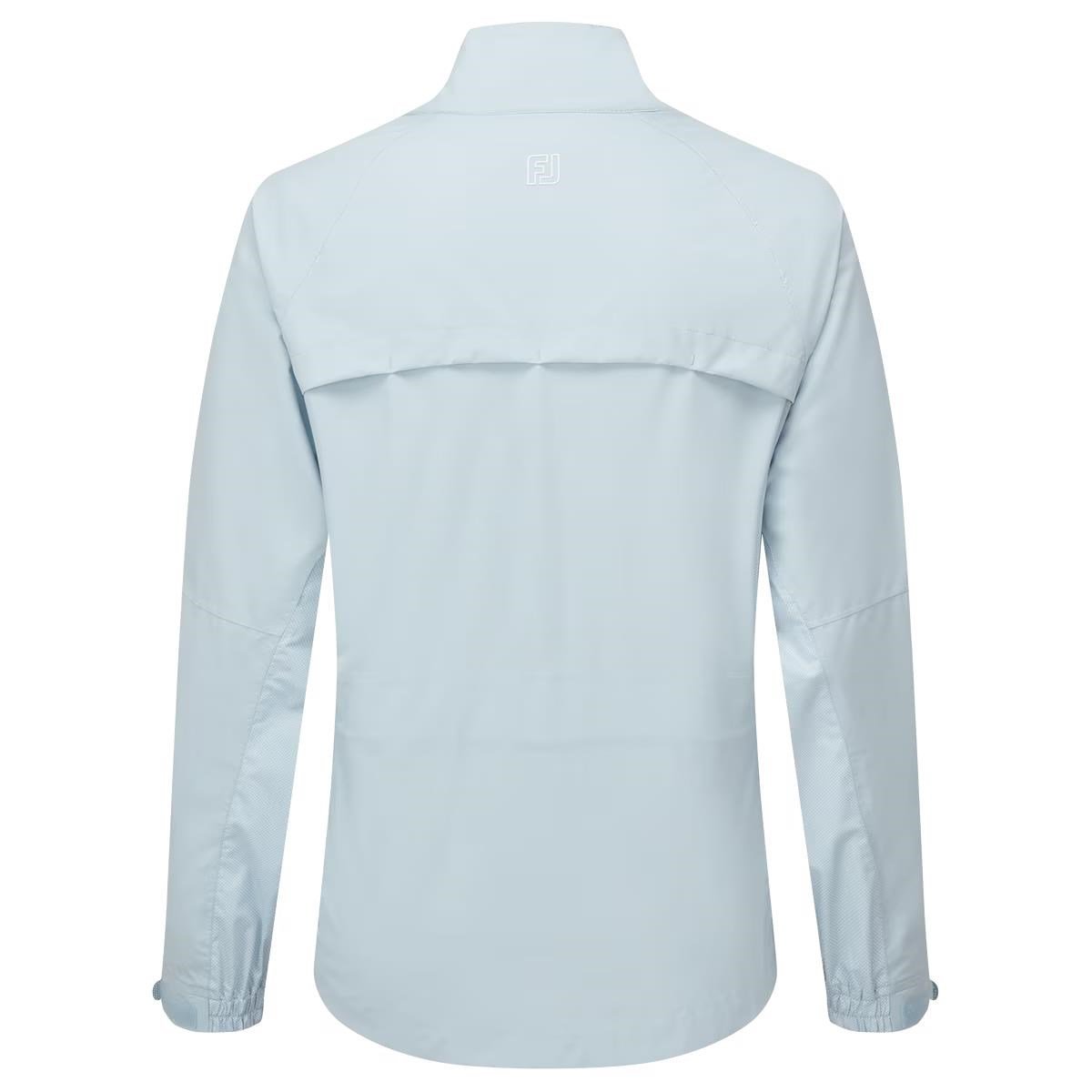 FootJoy HydroLite X women's jacket, skyway/white dot
