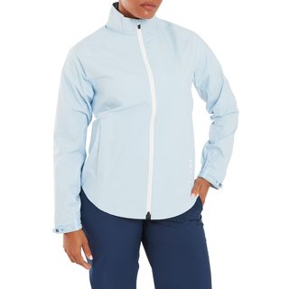FootJoy HydroLite X women's jacket, skyway/white dot