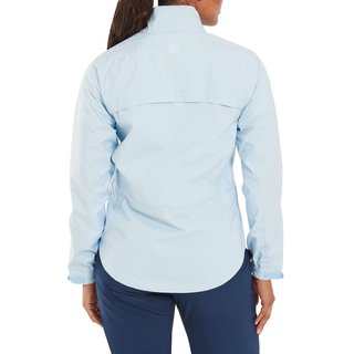FootJoy HydroLite X women's jacket, skyway/white dot