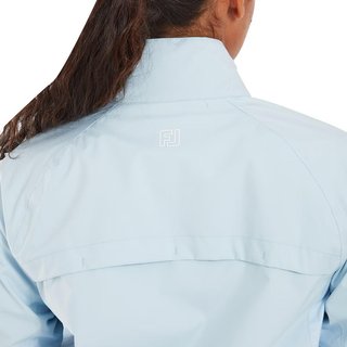 FootJoy HydroLite X women's jacket, skyway/white dot