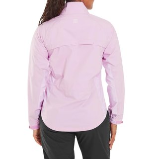 FootJoy HydroLite X women's jacket, orchid/white dot