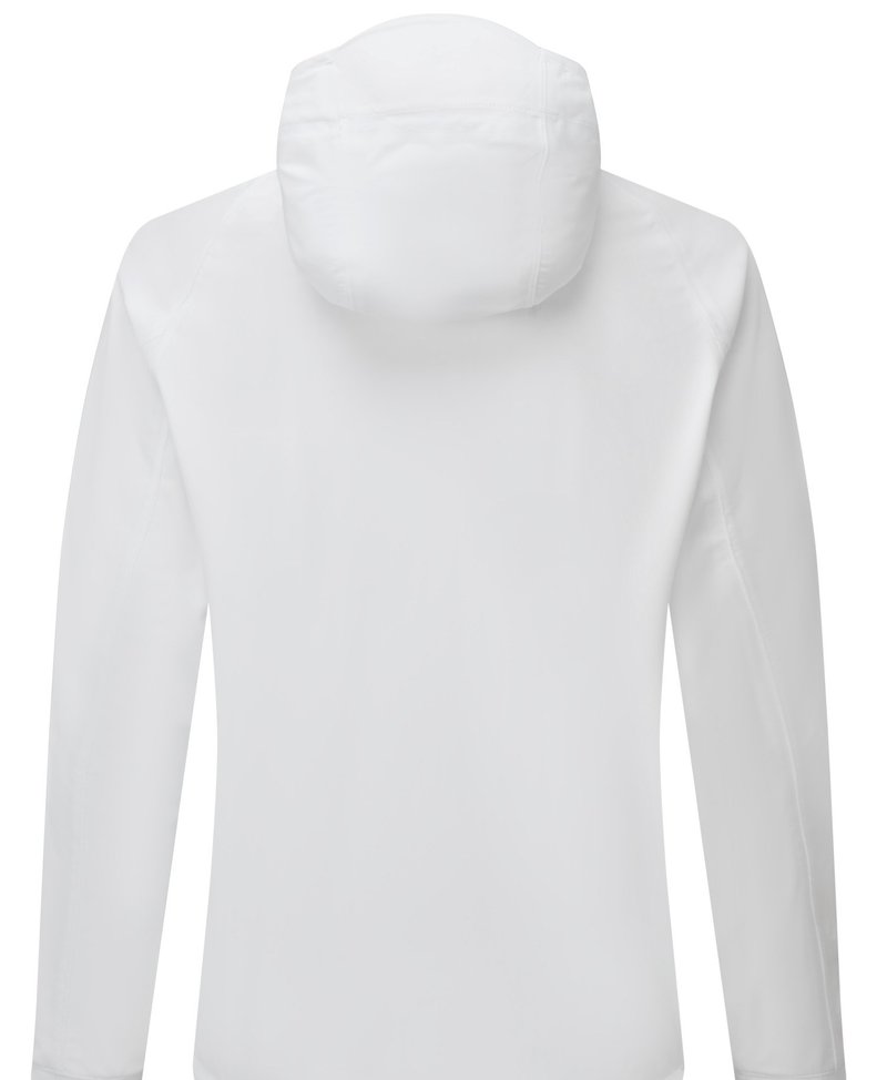 FootJoy HydroKnit ladies rain jacket, white/pink