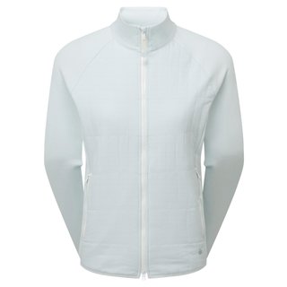 FootJoy ThermoSeries Hybrid women's jacket, ice blue