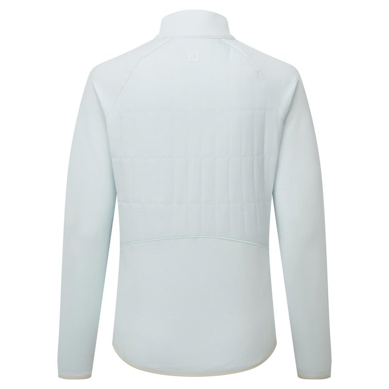 FootJoy ThermoSeries Hybrid women's jacket, ice blue