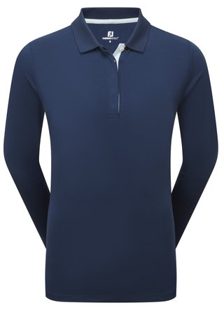 FootJoy ThermoSeries Long Sleeves women's polo, navy