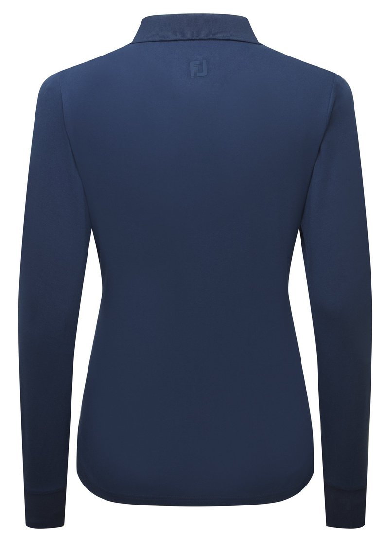 FootJoy ThermoSeries Long Sleeves women's polo, navy