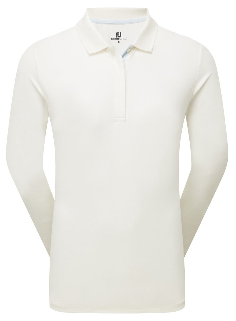 FootJoy ThermoSeries Long Sleeve women's top, off white