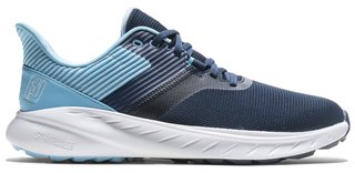 FootJoy Flex mens golf shoes, navy/blue/white