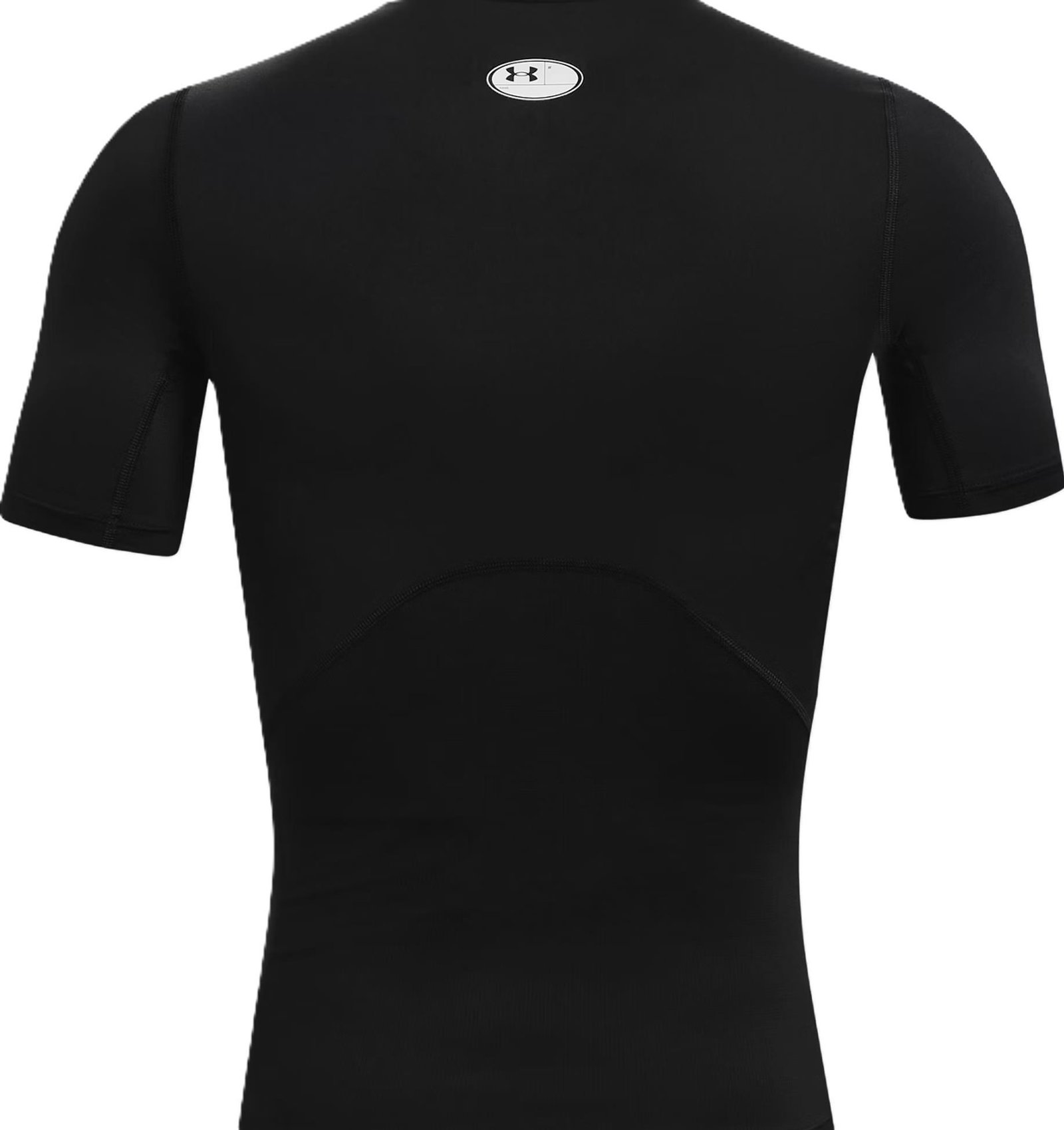 Under Armour HeatGear men's compression top, black/white