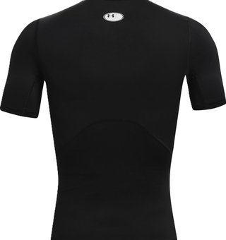 Under Armour HeatGear men's compression top, black/white