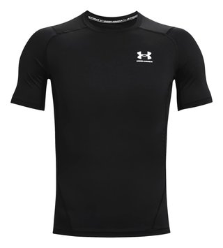 Under Armour HeatGear men's compression top, black/white