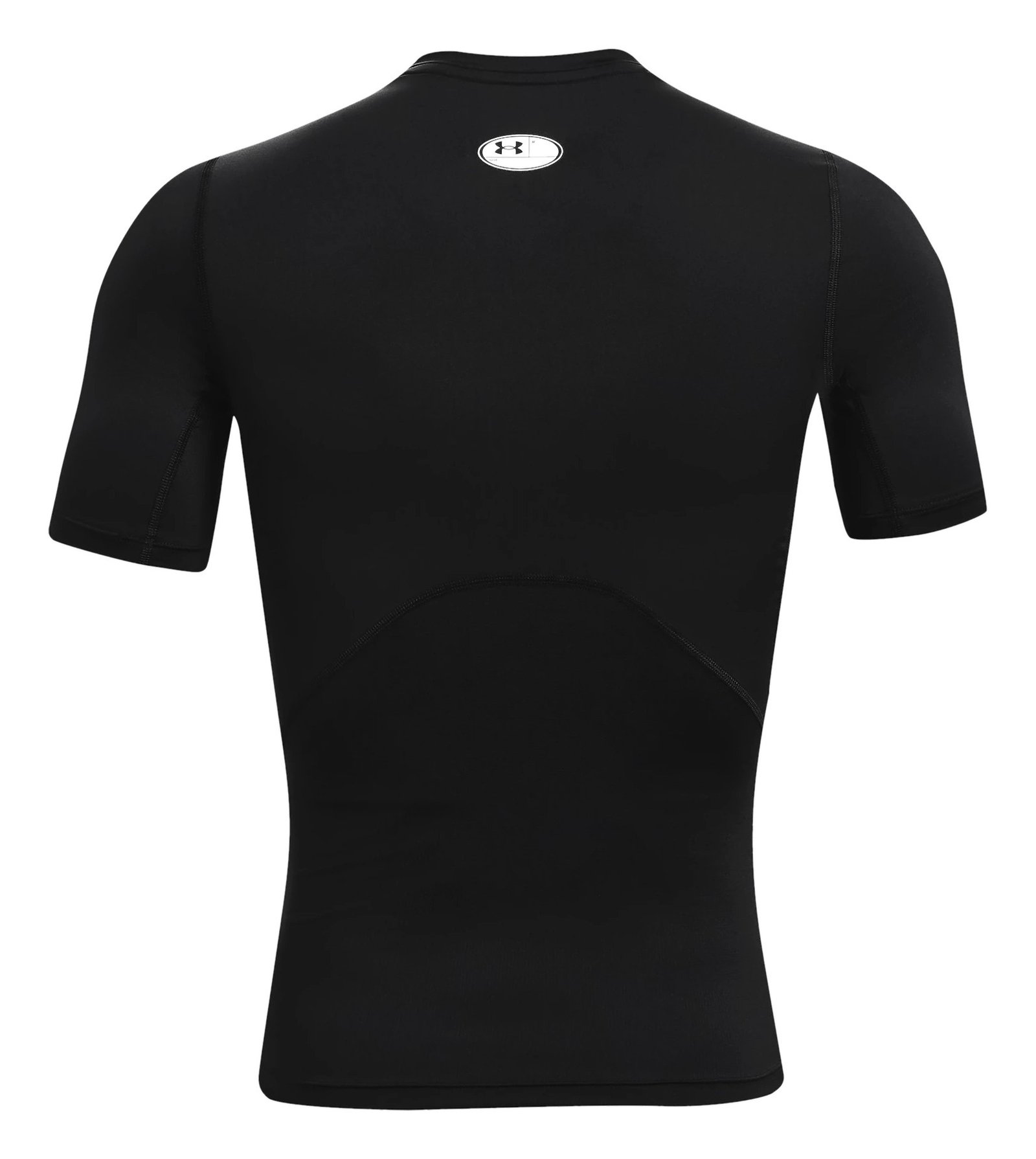 Under Armour HeatGear men's compression top, black/white
