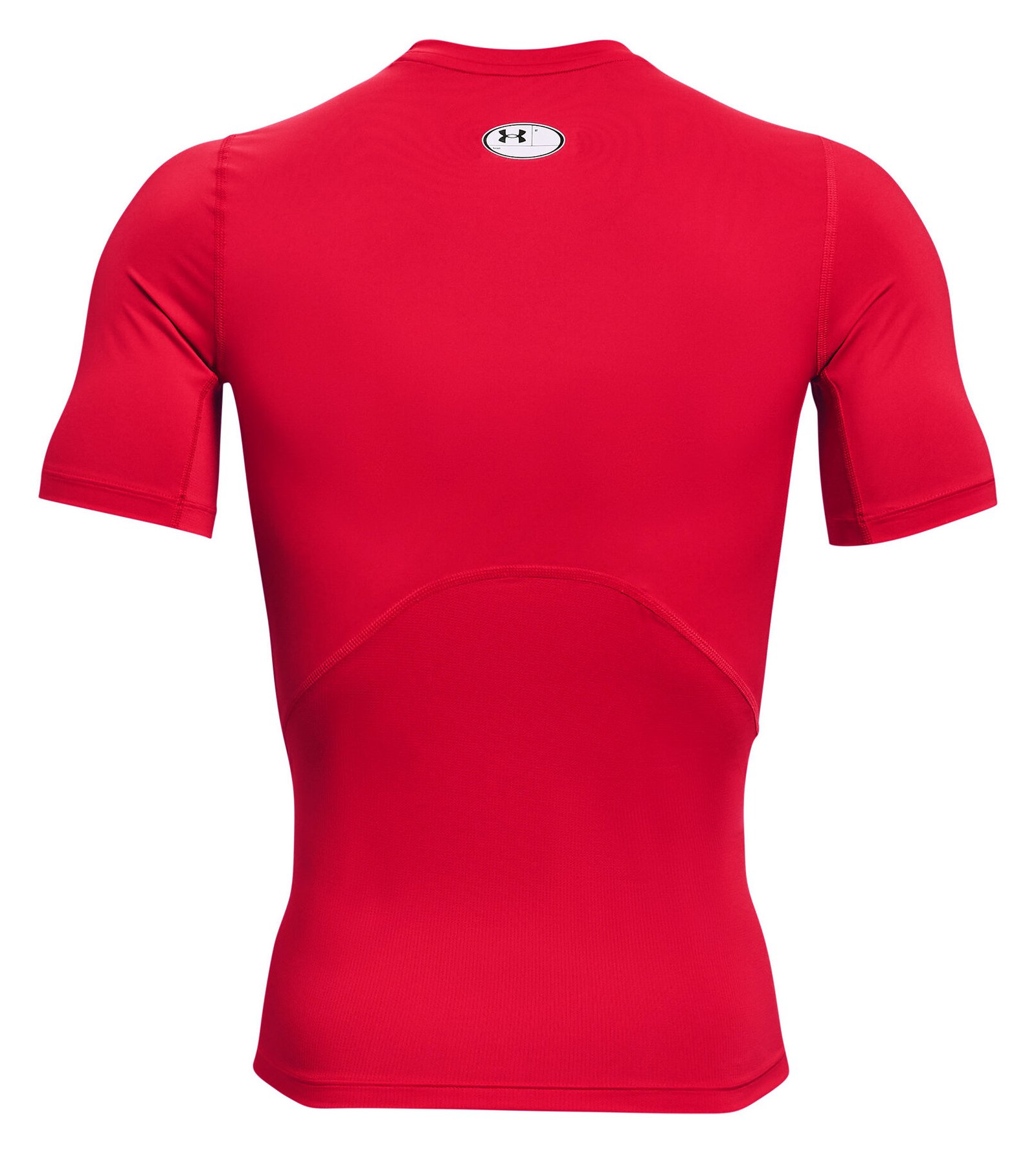 Under Armour HeatGear men's compression top, red/white