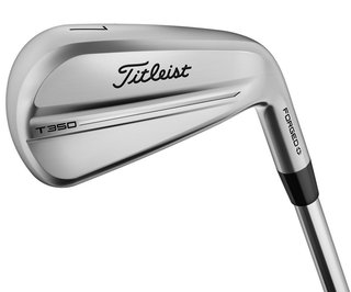 Titleist T350 4G men's irons, graphite