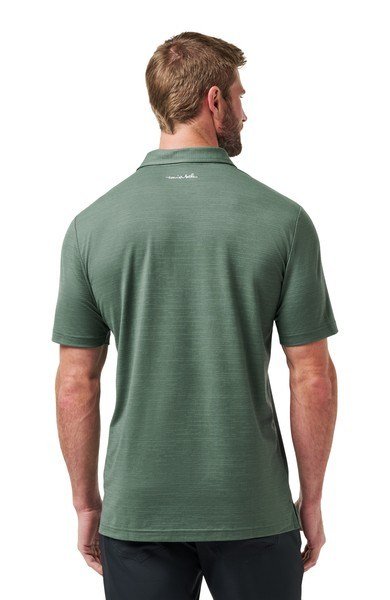 Travis Mathew The Heater men's polo, balsam green