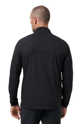 Travis Mathew Wanderlust quarter zip men's jacket, black