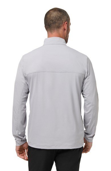 Travis Mathew Wanderlust quarter zip men's jacket, micro chip