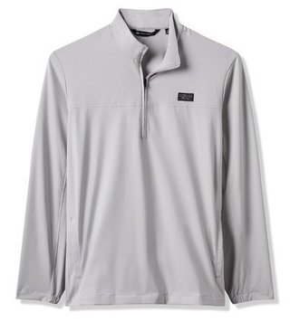 Travis Mathew Wanderlust quarter zip men's jacket, micro chip