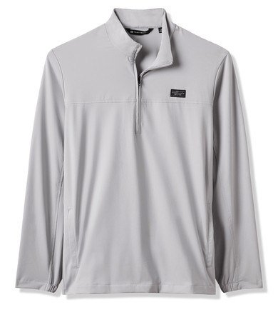 Travis Mathew Wanderlust quarter zip men's jacket, micro chip