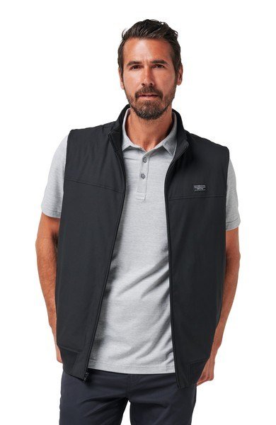 Travis Mathew Wanderlust men's vest, black