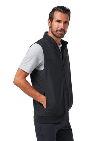 Travis Mathew Wanderlust men's vest, black