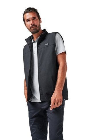 Travis Mathew Wanderlust men's vest, black
