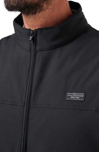 Travis Mathew Wanderlust men's vest, black