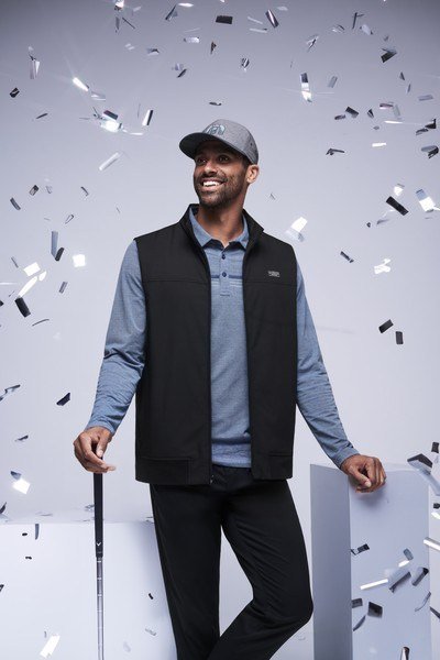 Travis Mathew Wanderlust men's vest, black