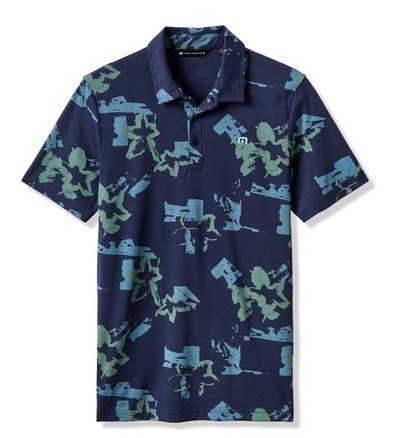 Travis Mathew Favorite Hello men's polo, total eclipse