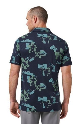Travis Mathew Favorite Hello men's polo, total eclipse