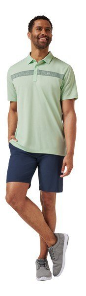 Travis Mathew River Boat men's polo, aqua foam