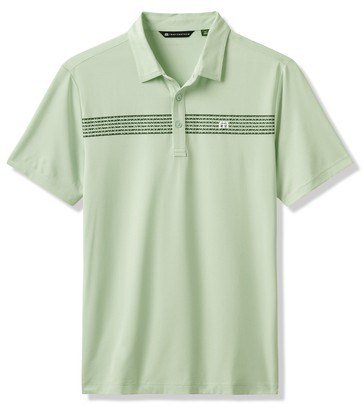 Travis Mathew River Boat men's polo, aqua foam