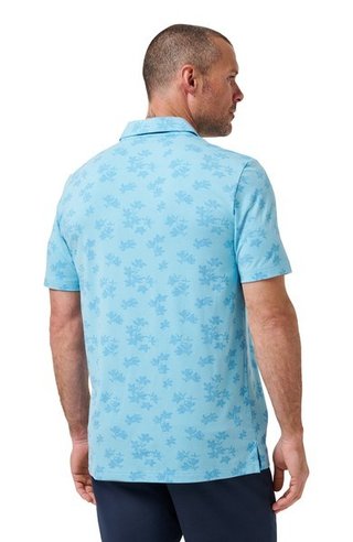 Travis Mathew Port Day men's polo, air blue