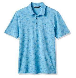Travis Mathew Port Day men's polo, air blue