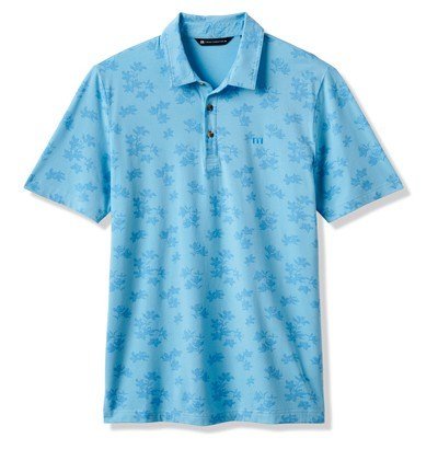 Travis Mathew Port Day men's polo, air blue